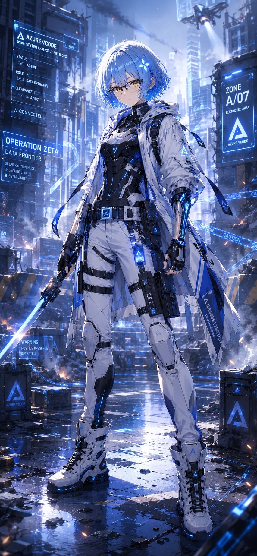 Lin Che — Combat outfit sheet