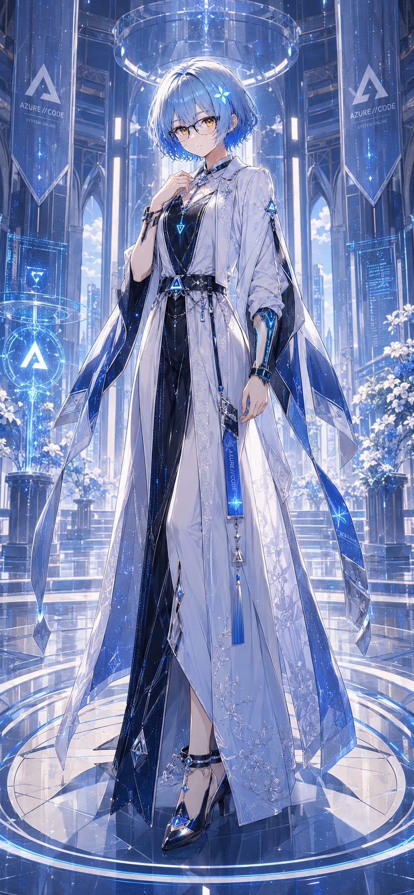 Lin Che — Formal outfit sheet